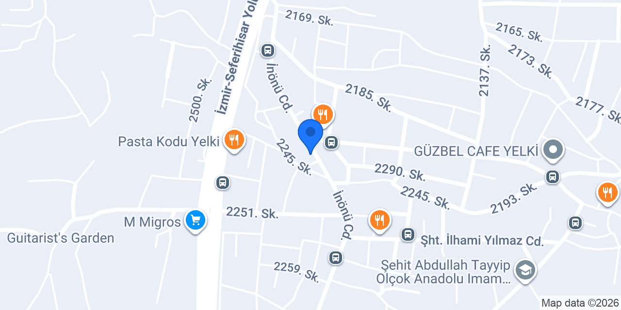 Ege Yapı Market konumu