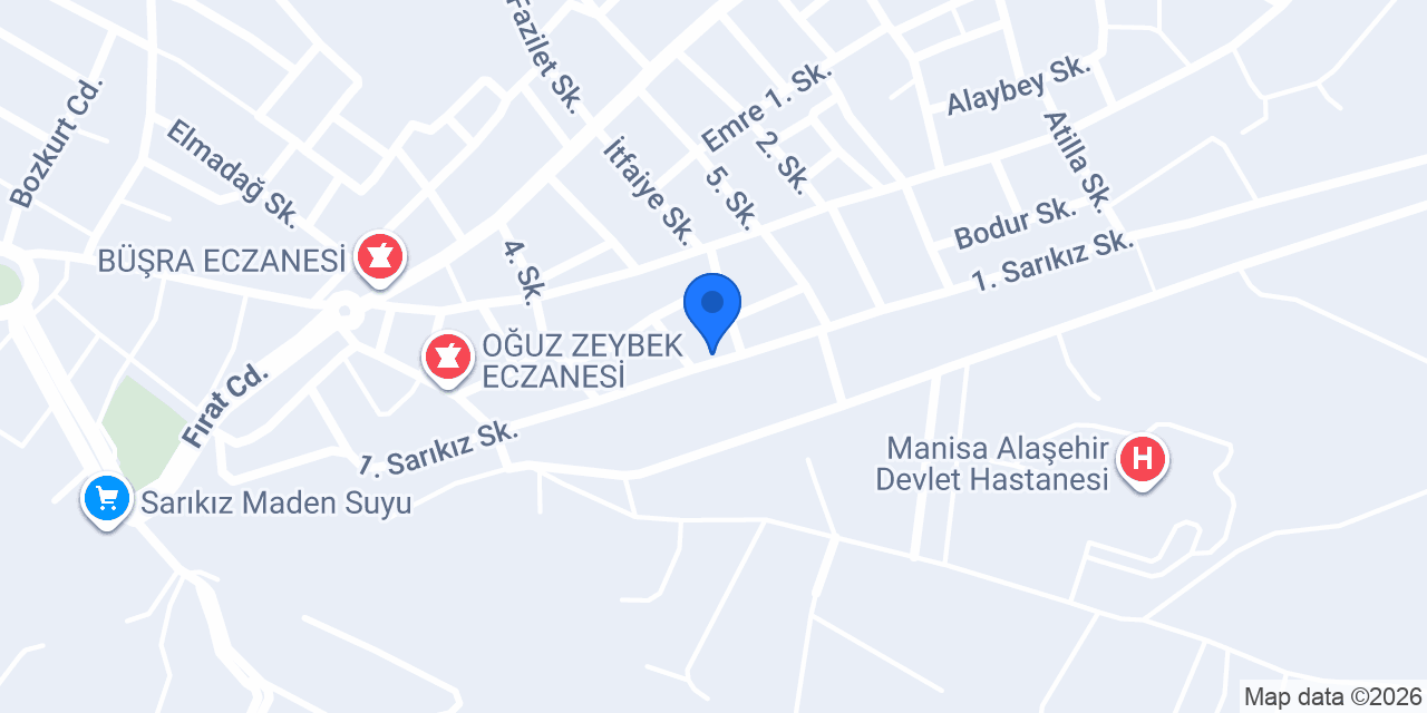 Sarıkız Restorant konumu