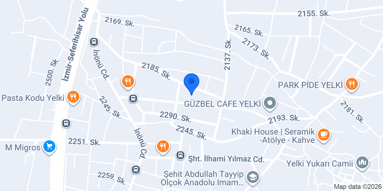 İnci Sigorta Güzelbahçe konumu