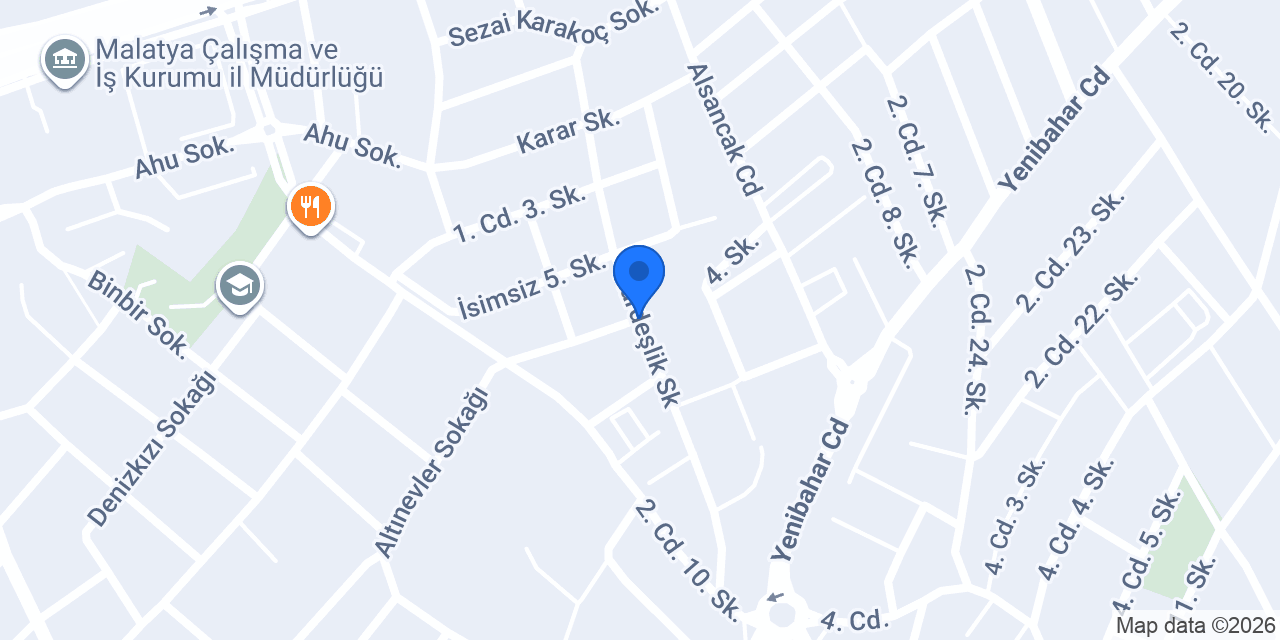 MALATYA VAJİNİSMUS TERAPİSİ konumu