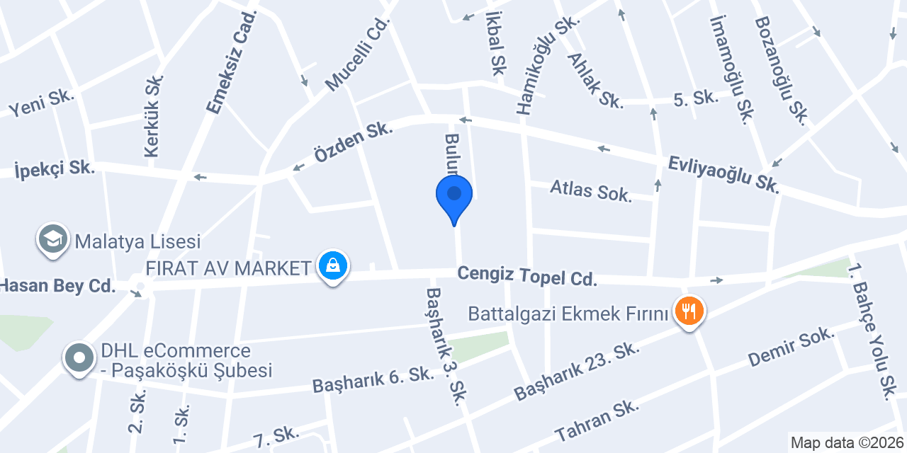 DENİZAY SİGORTA MALATYA konumu
