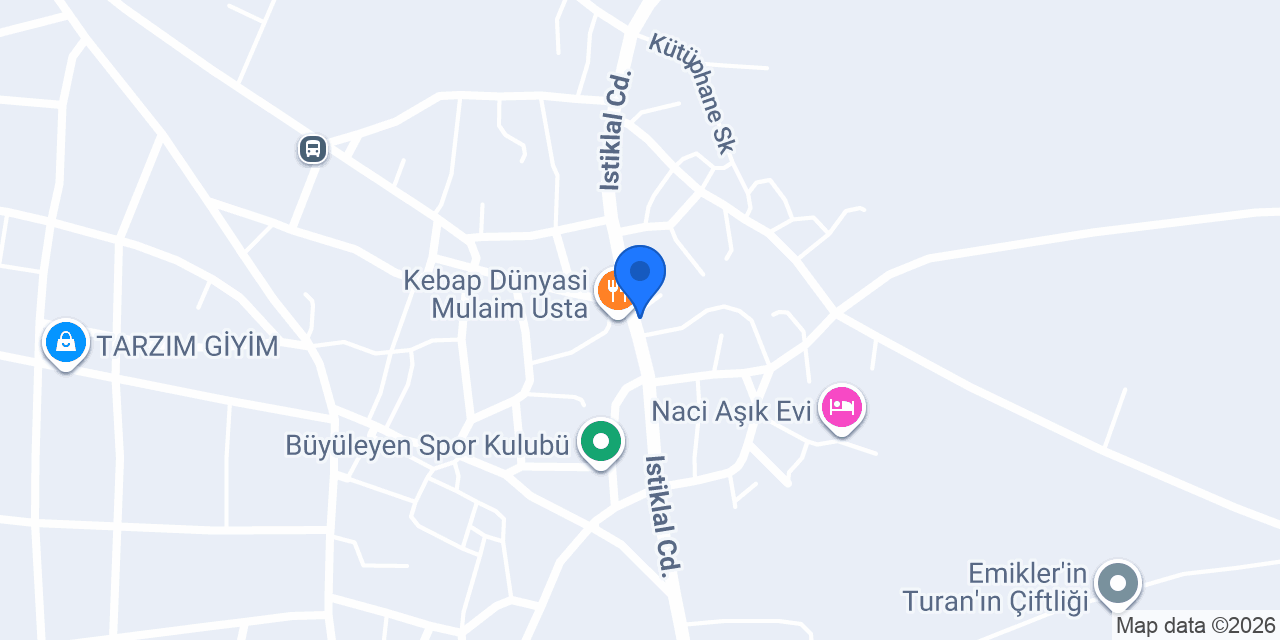 Ali Onur Pastanesi konumu