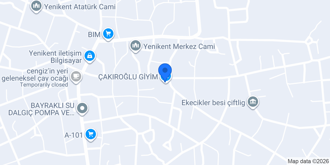 ÇAKIROĞLU GİYİM konumu