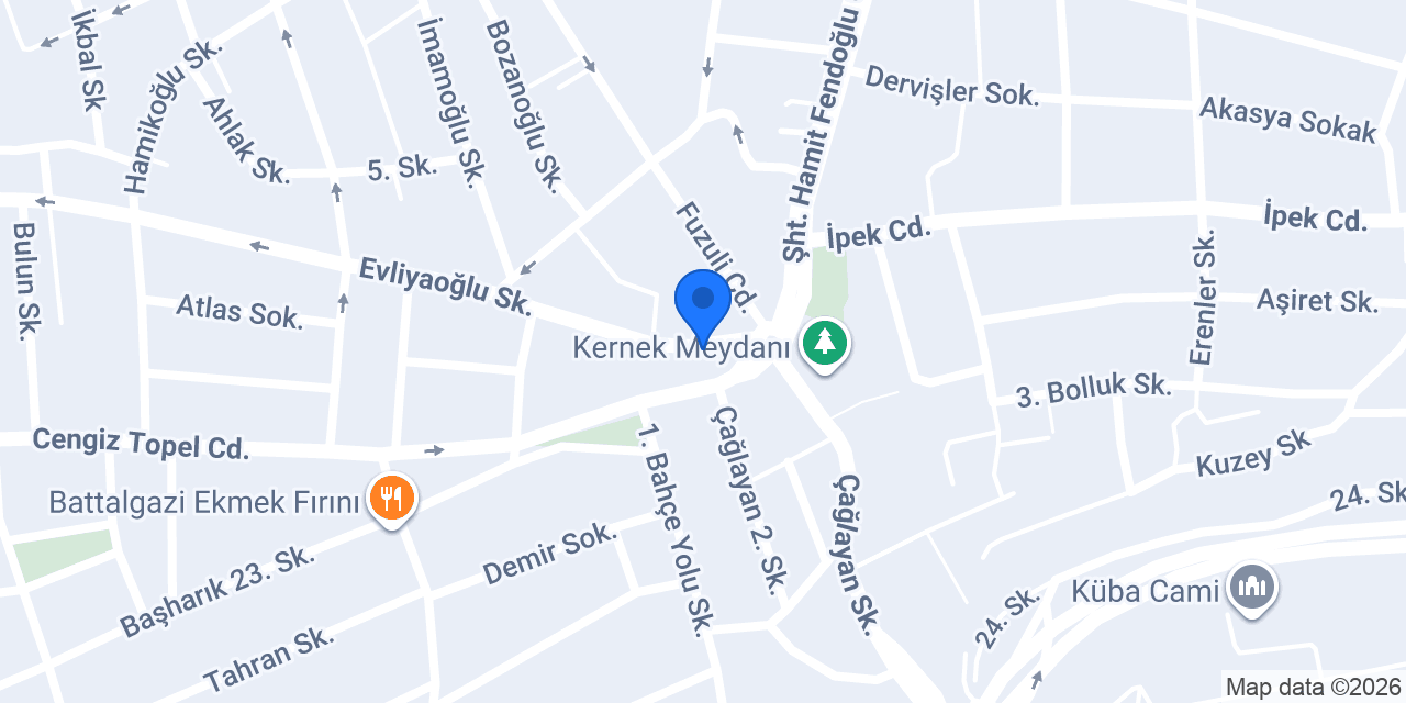 Tarihi Simit Fırını konumu