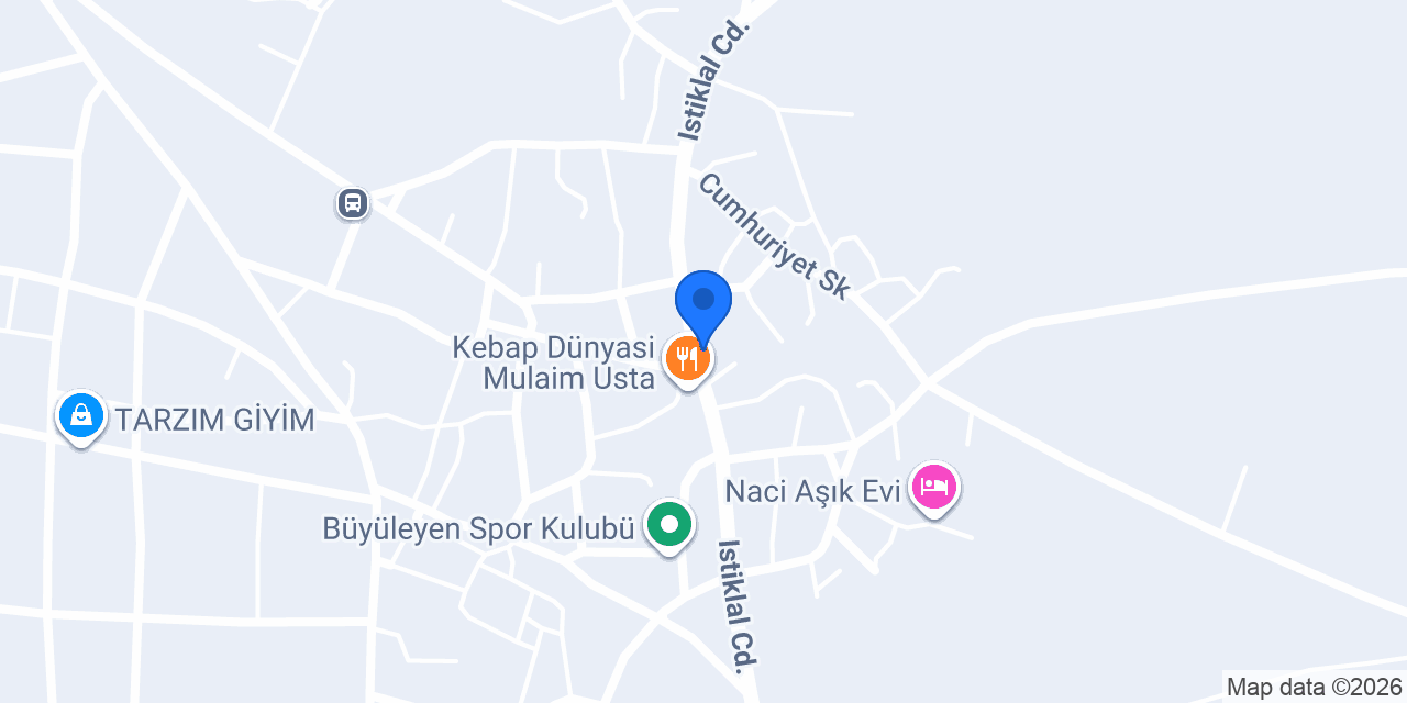Dürüt Ticaret konumu