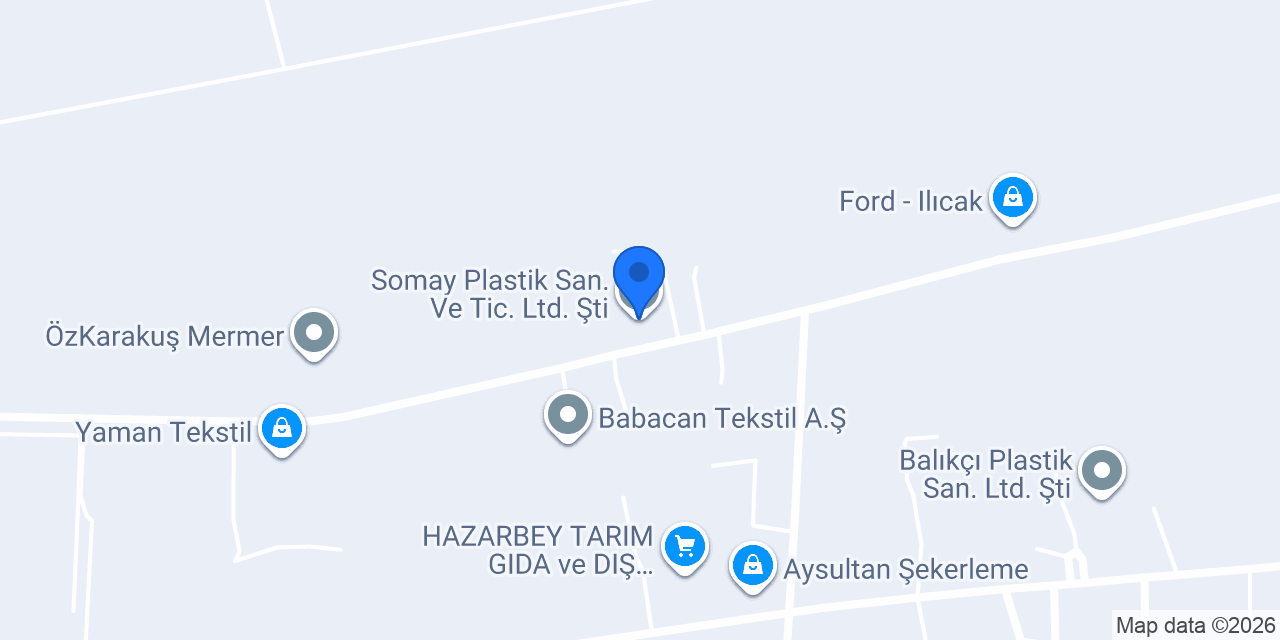 Somay Plastik San. Ve Tic. Ltd. Şti. konumu