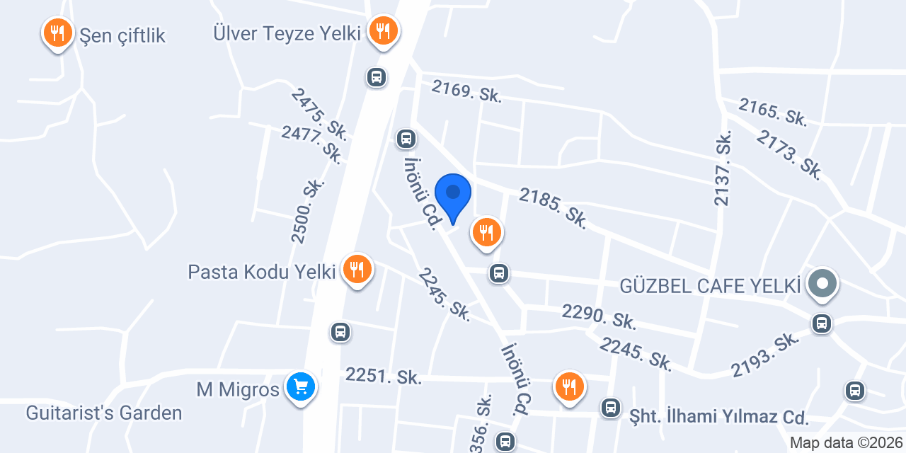 AFA Veteriner Kliniği konumu