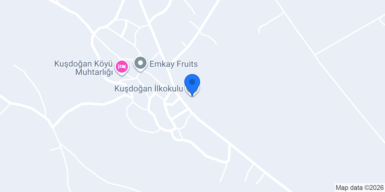 Kuşdoğan İlkokulu konumu