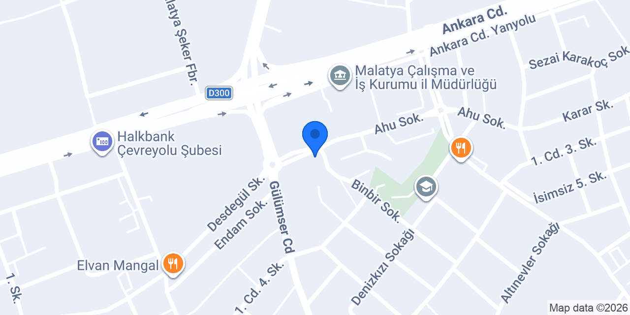 Korkmazlar Anaokulu konumu