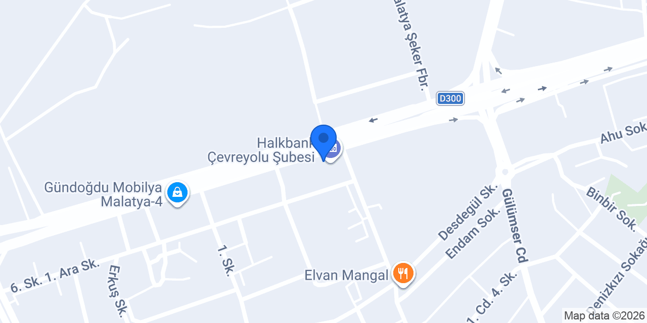 VakıfBank Malatya Bulvar Şubesi konumu