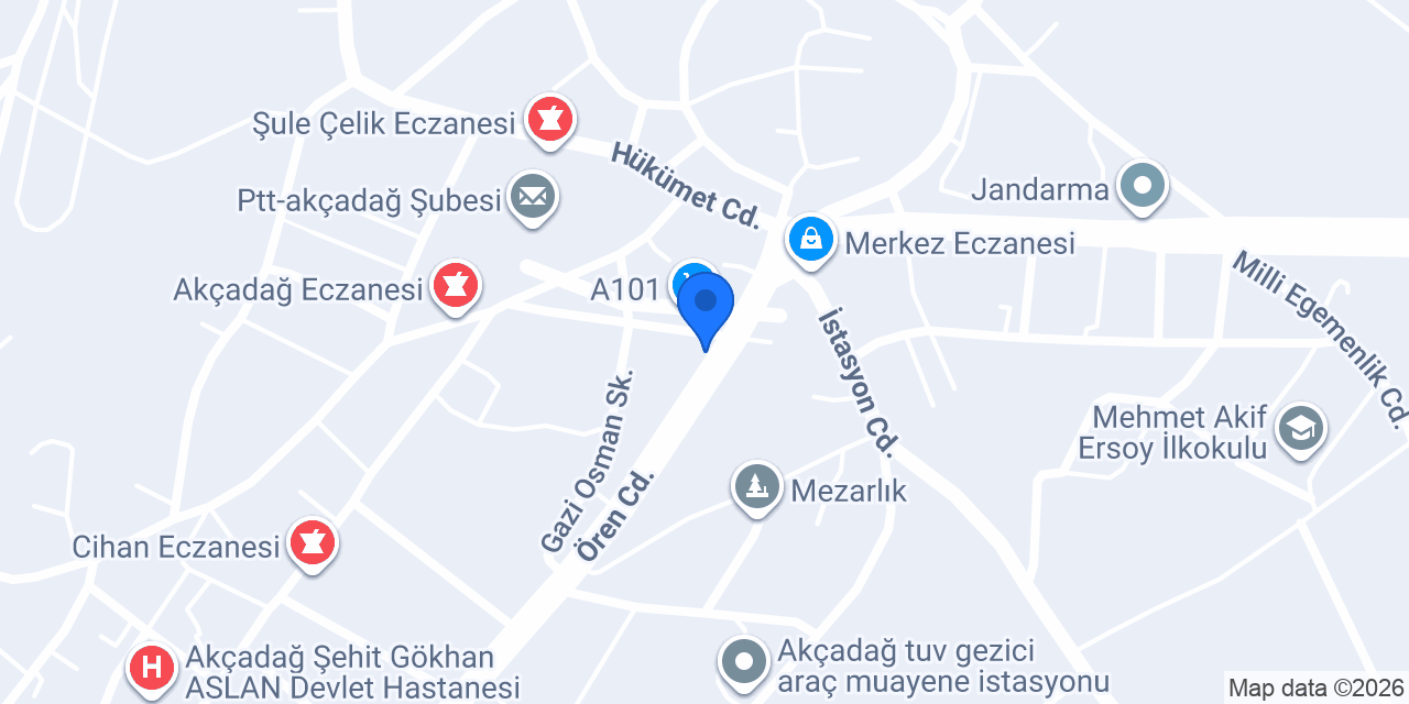 Arga Eczanesi konumu