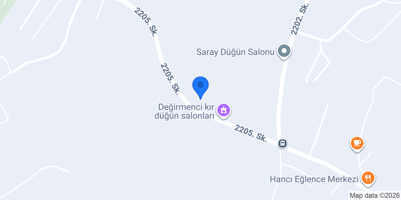 Bahçe arası piknik mangal konumu