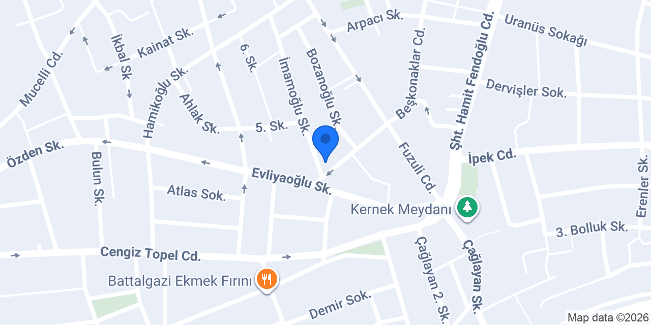 NurElşam Bayan kuaför Salonu konumu