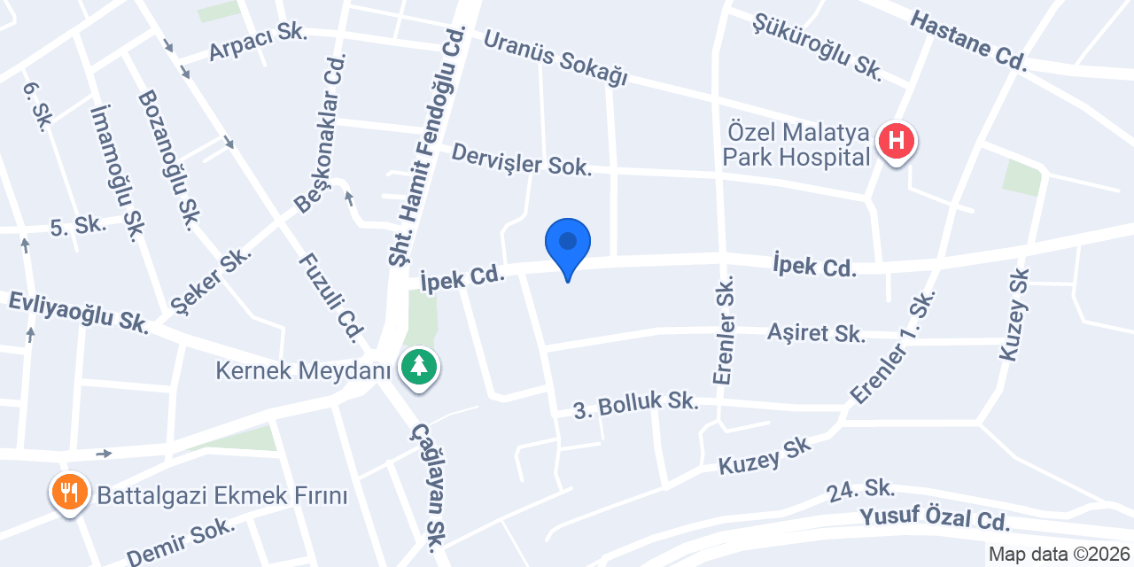 İpek eczanesi konumu