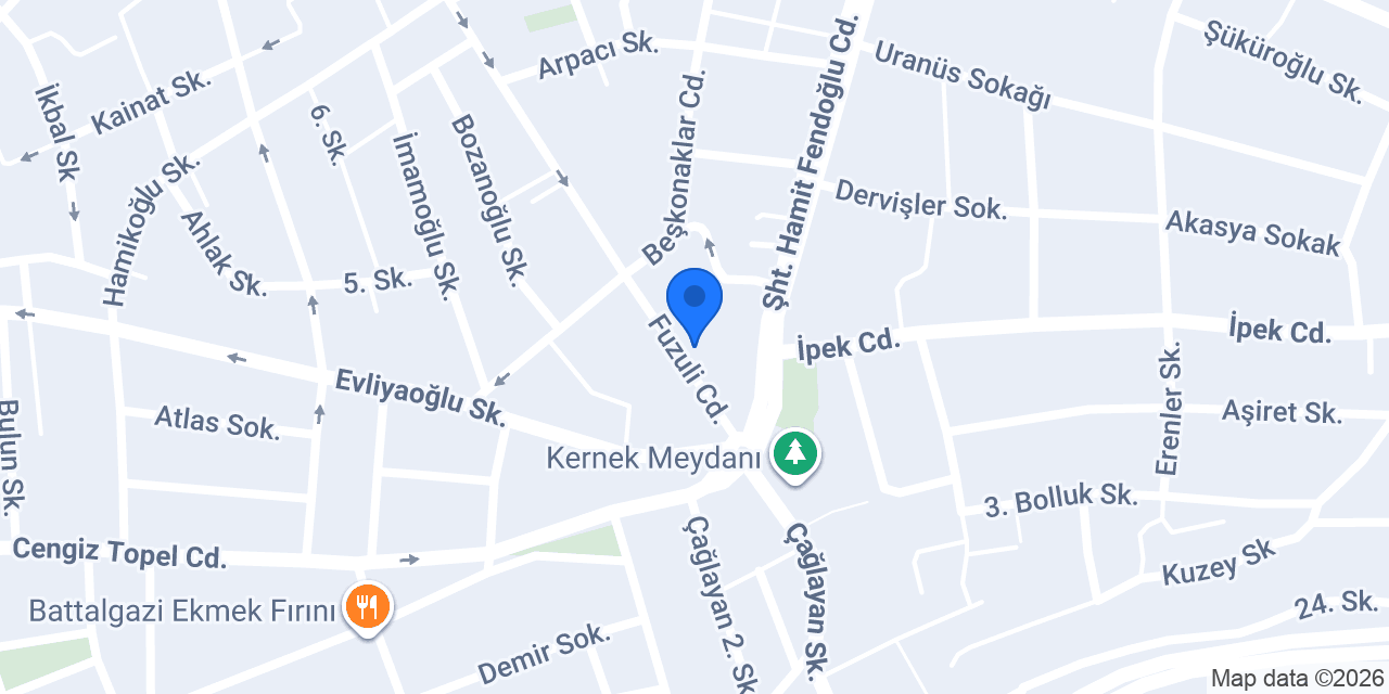 Aslanlar Halı ve Mobilya konumu