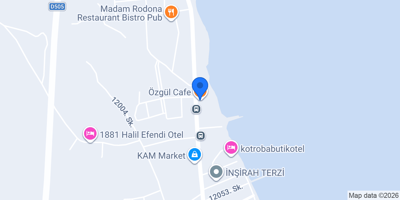 Özgül Cafe konumu