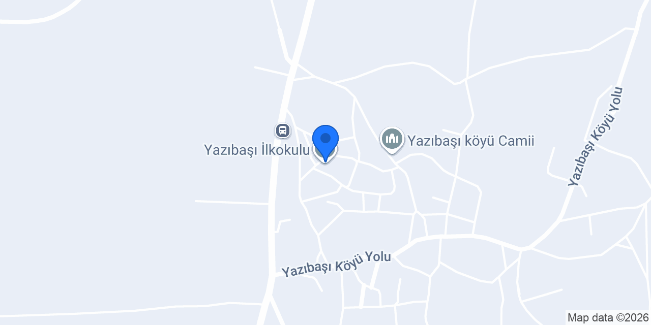 Yazıbaşı İlkokulu konumu