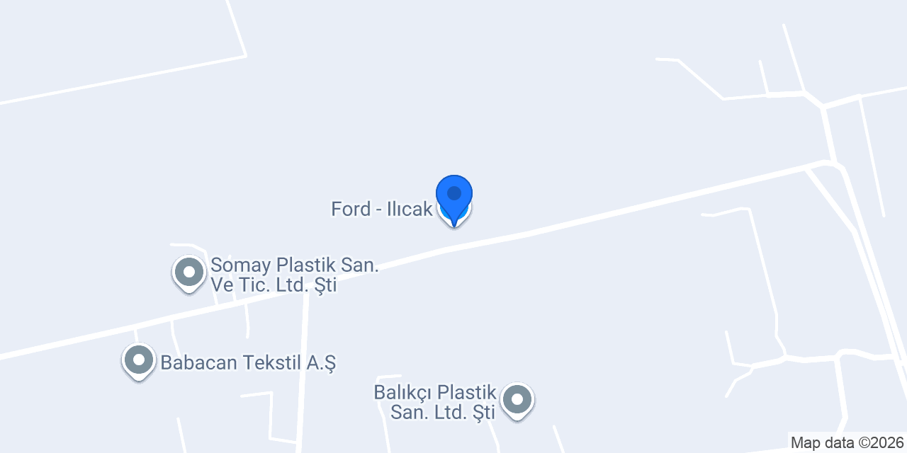 Ford - Ilıcak konumu