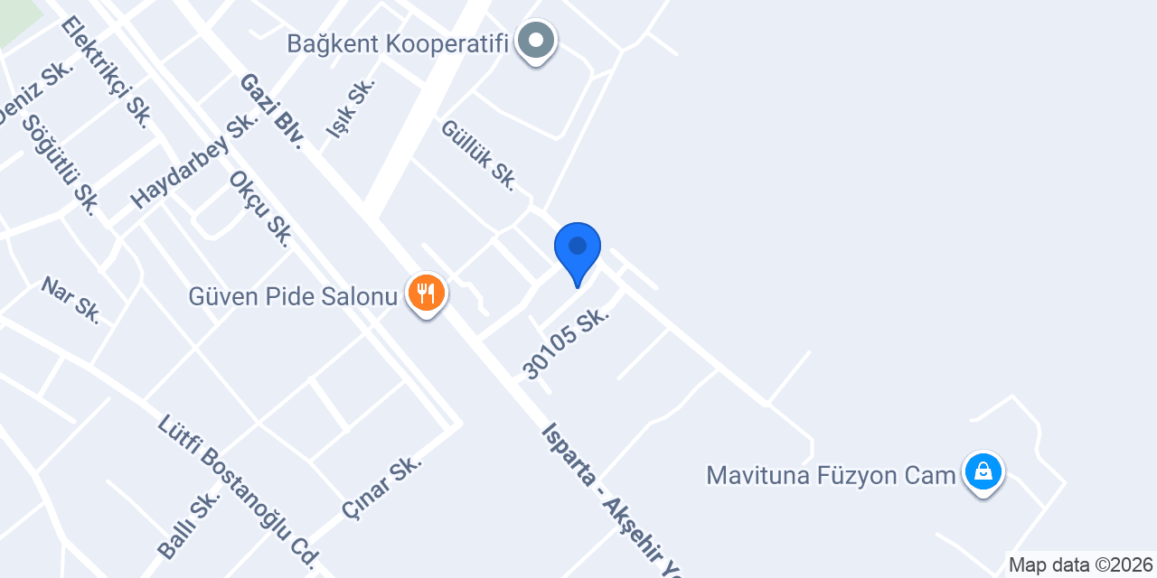 Akşehir Final Okulları konumu