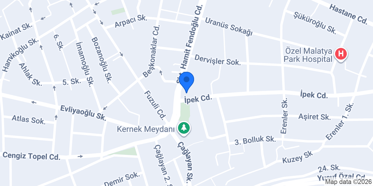 Malatya Müzesi konumu