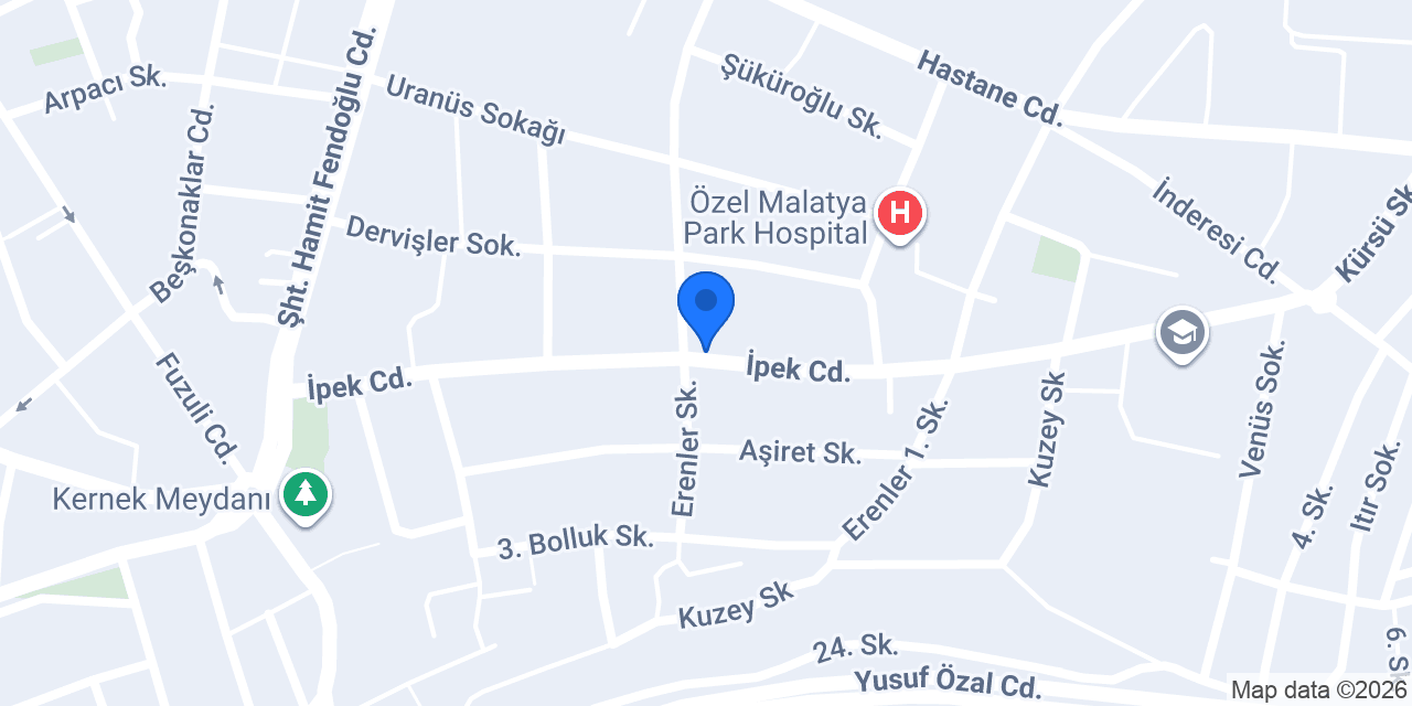 İpek Aile Sağlık Merkezi konumu