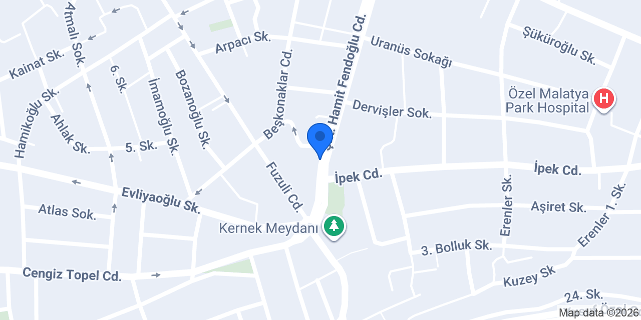 Cadı'nın Evi Malatya konumu