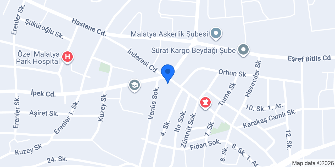 fırat sıhhi tesisat konumu
