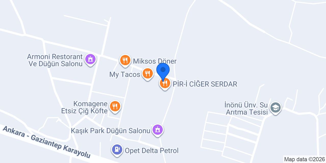 Gece Pilavcısı konumu