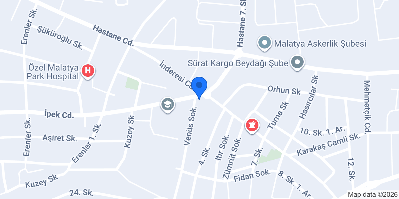 Öz Doğanlar Mobilya konumu