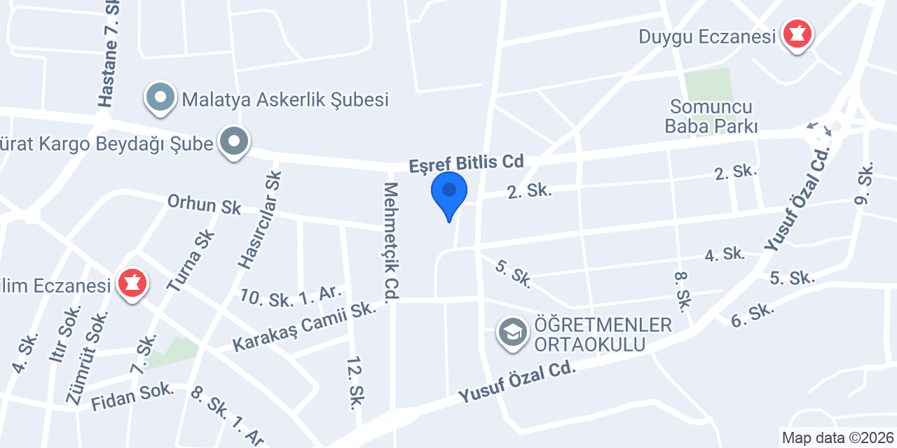 İnkaya inşaat&dekorasyon konumu