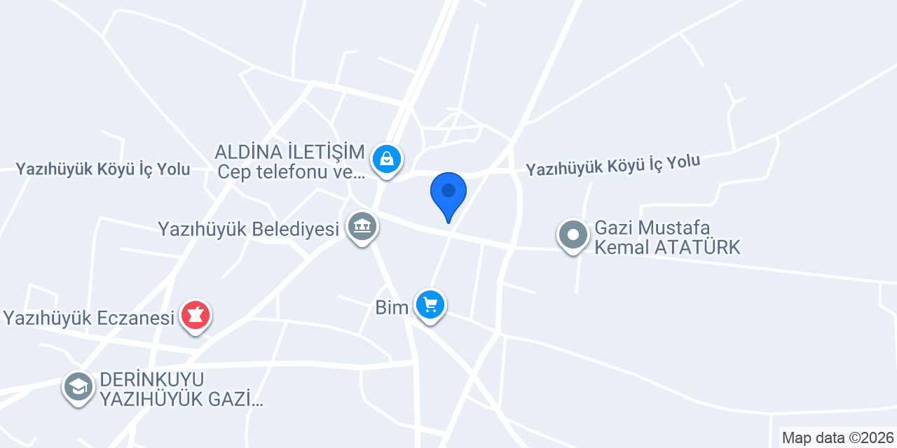 Hüdai baharat konumu