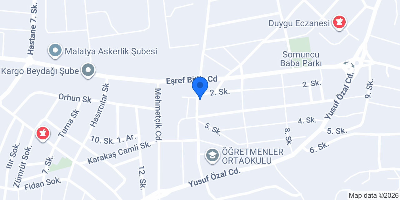 Deniz su tesisat konumu