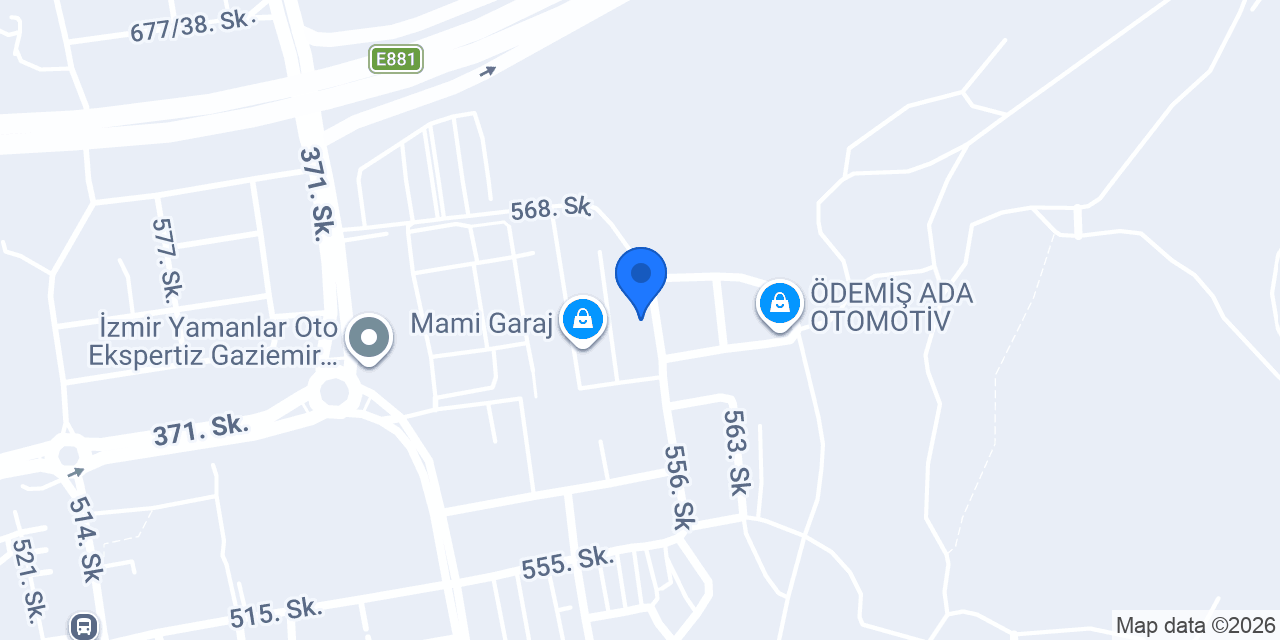 CS Auto İzmir konumu