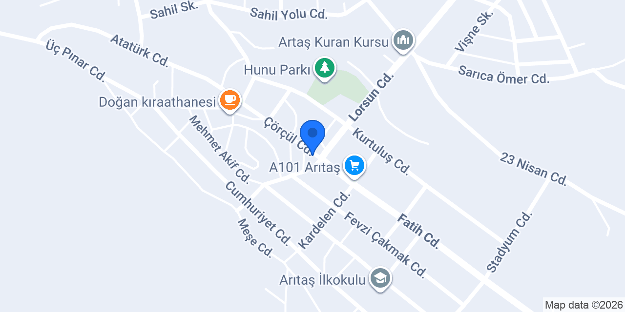 ARZINOĞLU ÇADIR MANAVI konumu