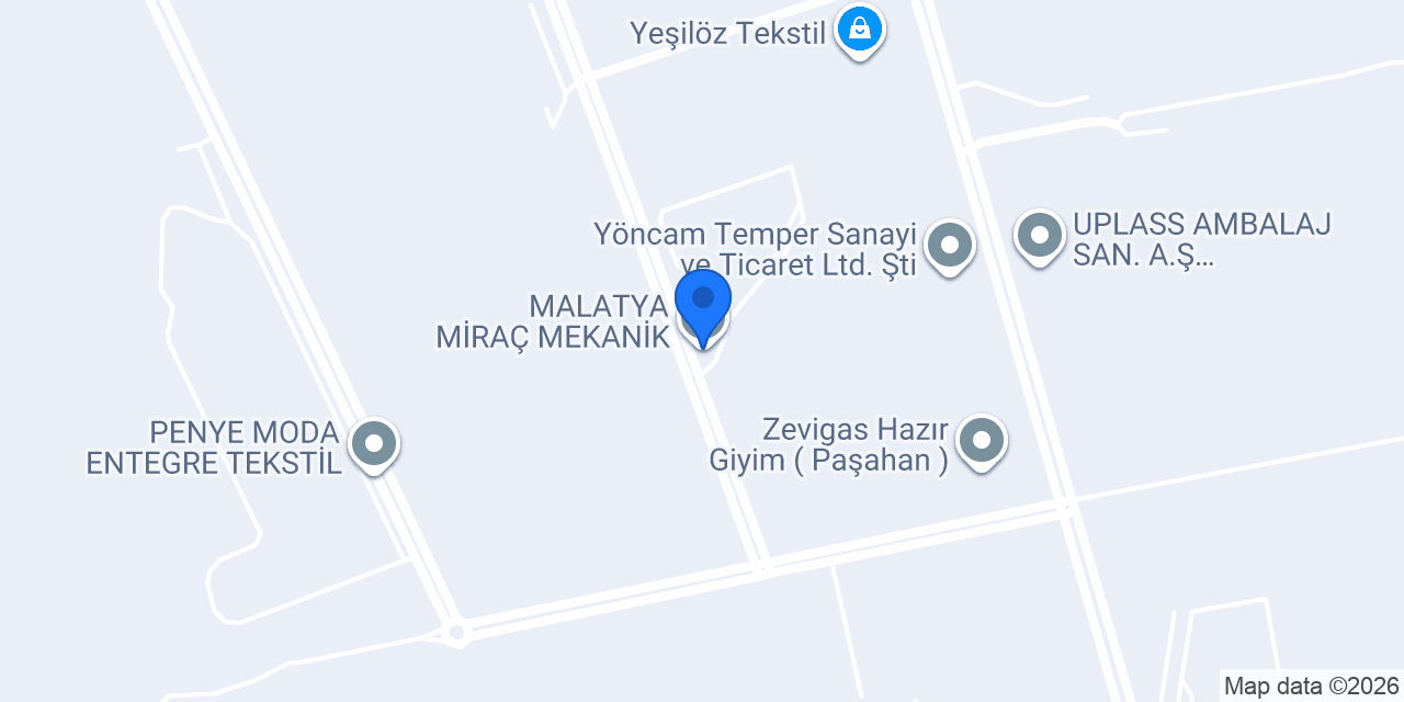 MALATYA MİRAÇ MEKANİK konumu
