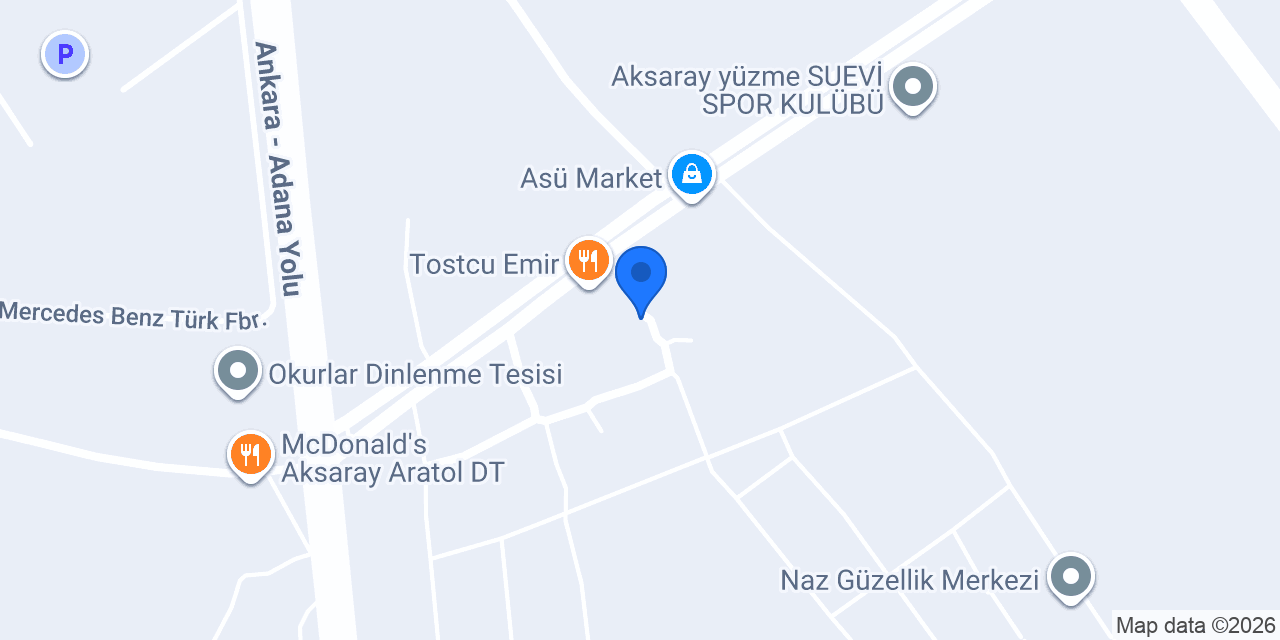 Serince Üniversite konumu