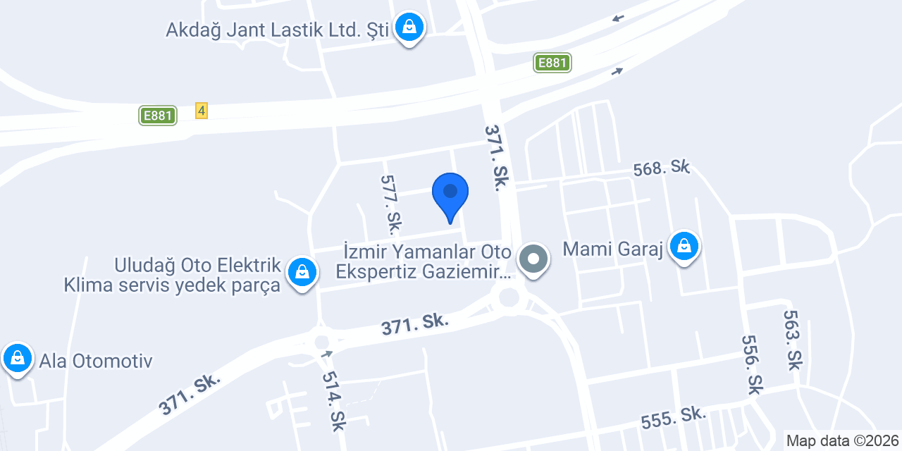 USTA OTO KİLİT konumu