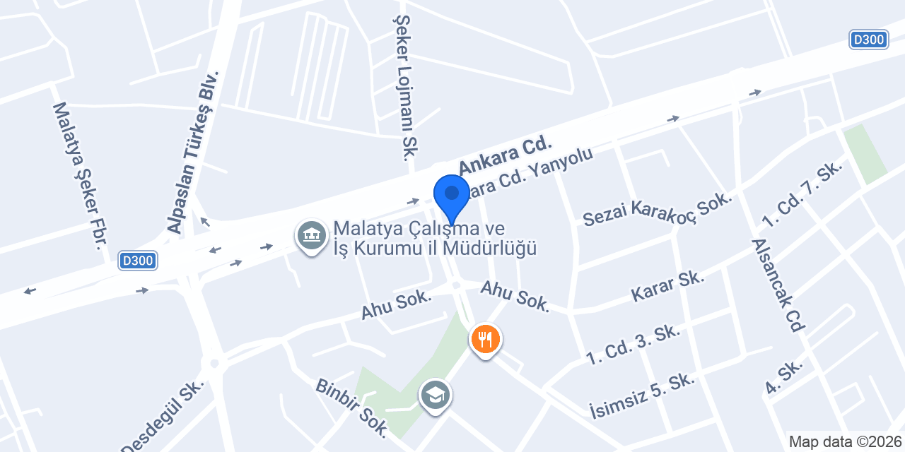 Bahçe Tarım konumu