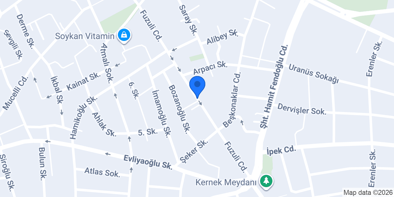 Turuncu Kozmetik konumu