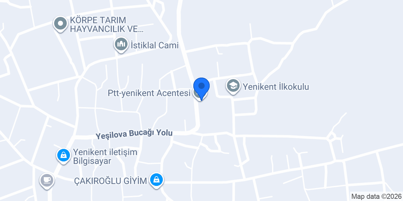 Ptt-yenikent Acentesi konumu