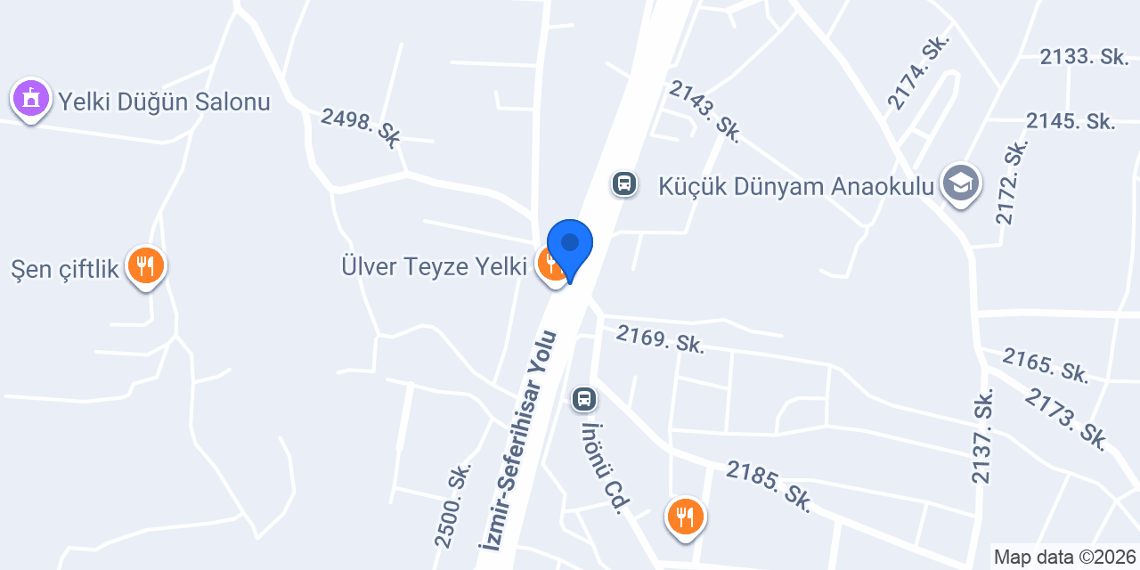Deniz Bulduk Güzelbahçe konumu