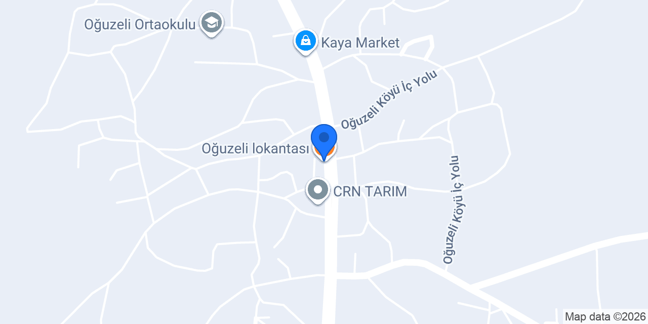 Oğuzeli lokantası konumu