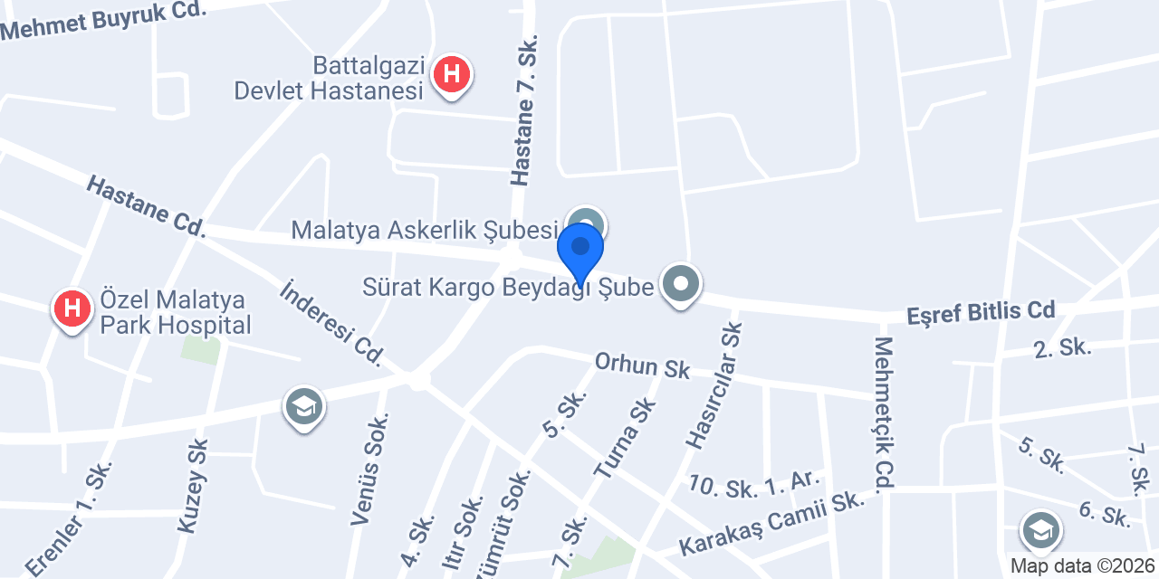 Lotus Home Mobilya Malatya konumu
