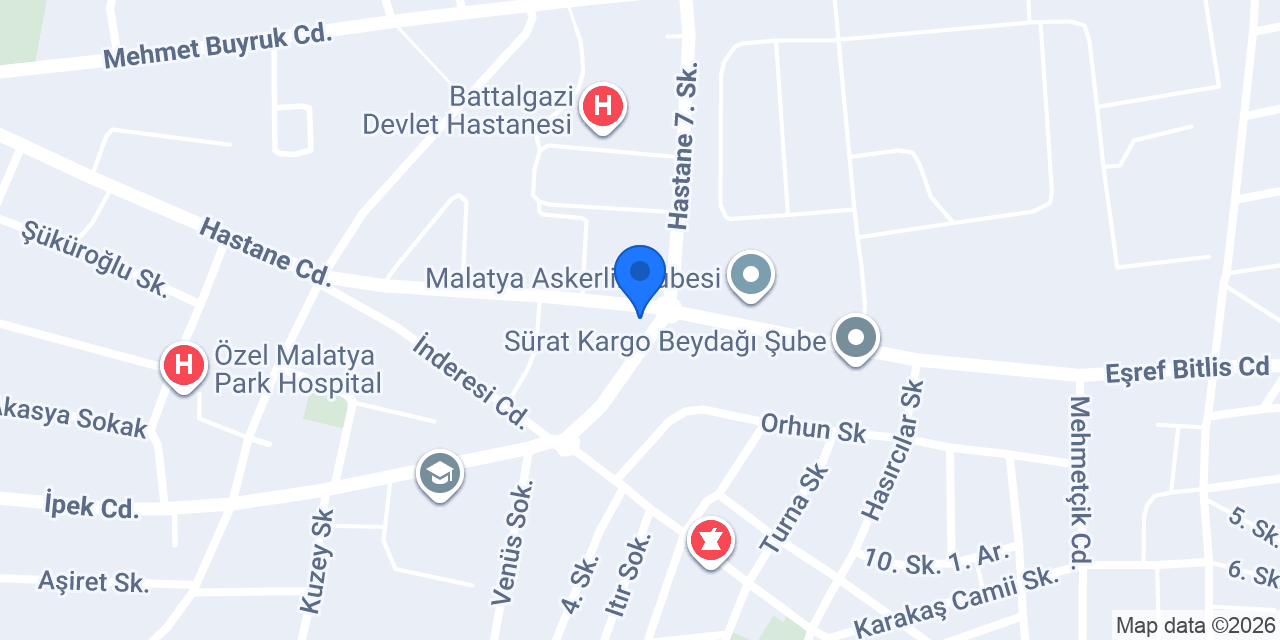 Sena Eczanesi konumu
