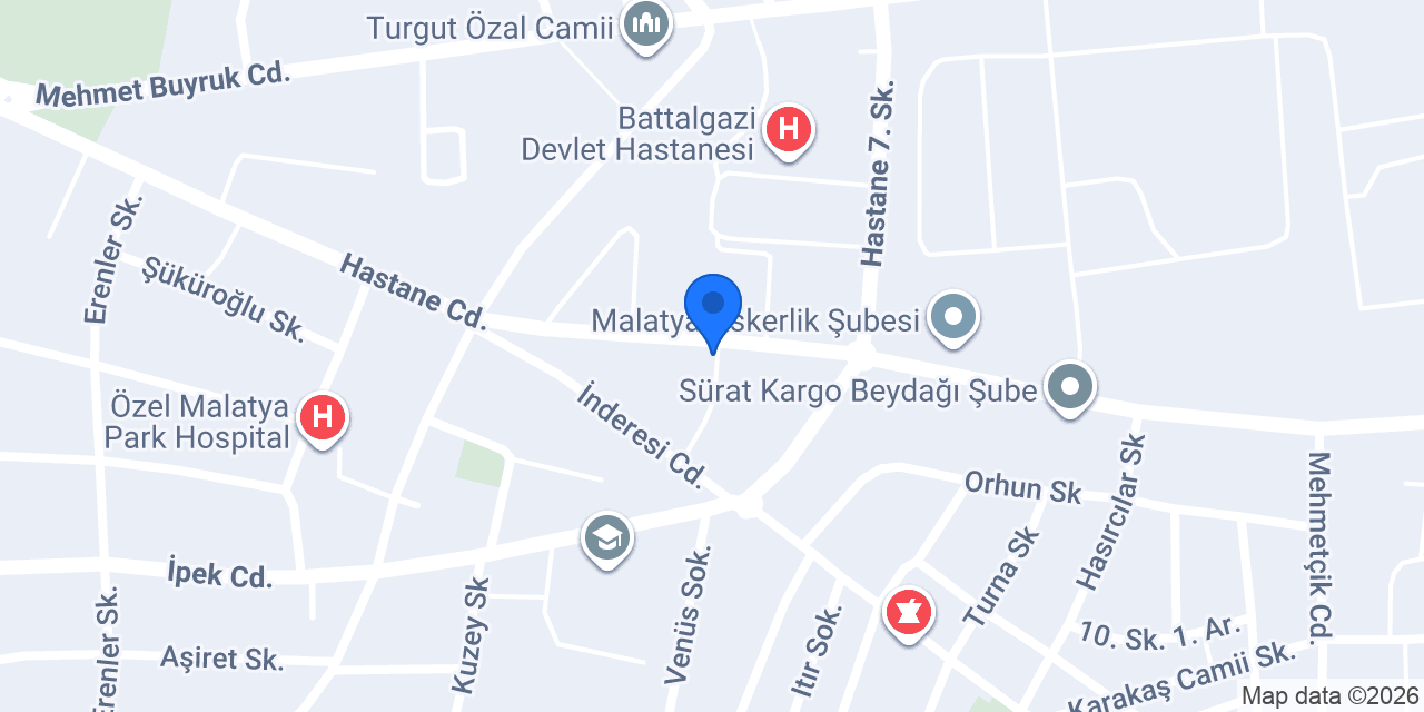 Başak Eczanesi konumu
