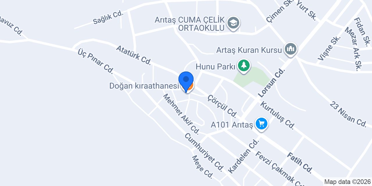 Doğan kıraathanesi konumu