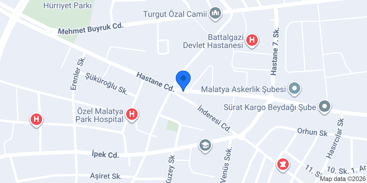 GÖZLÜK DÜNYASI OPTİK konumu