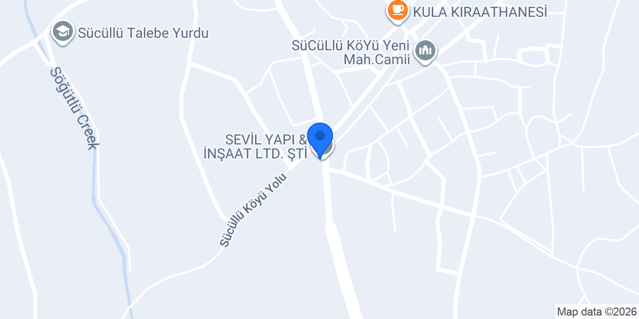 SEVİL YAPI & İNŞAAT LTD. ŞTİ. konumu