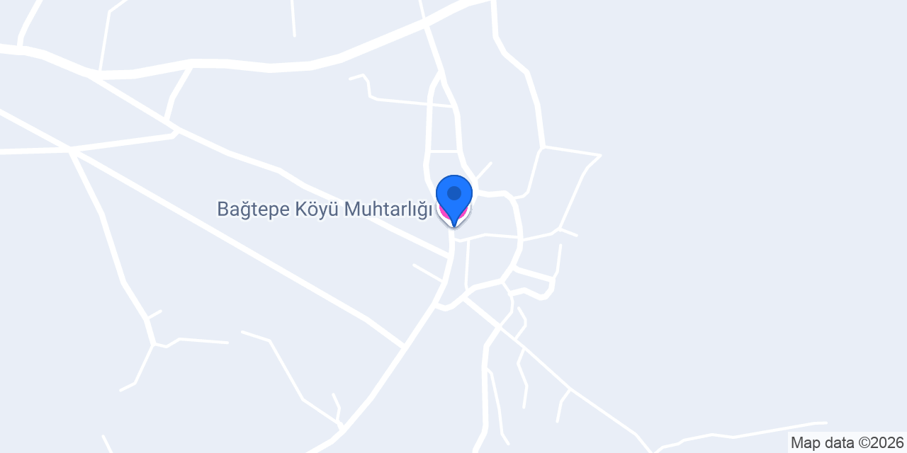 Bağtepe Köyü Muhtarlığı konumu