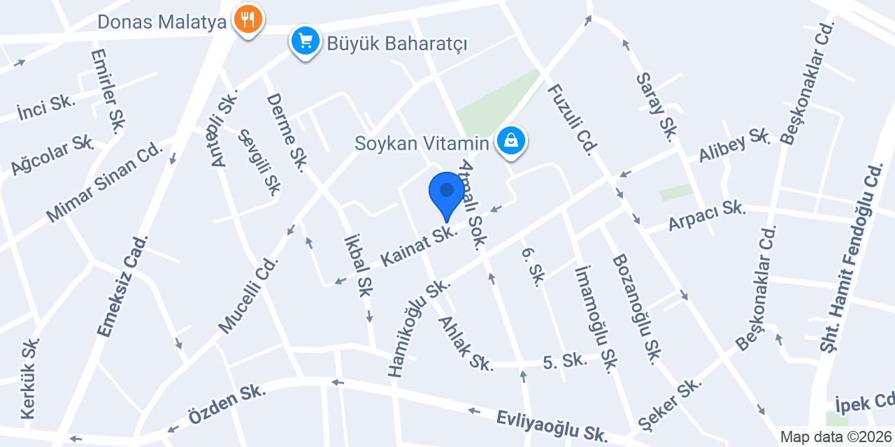 CINAR GAYRIMENKUL konumu